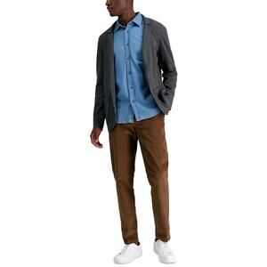 Kenneth Cole Reaction Men Slim-Fit Stretch Corduroy Pants 12550